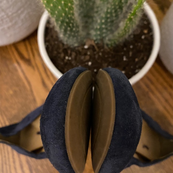 EUC Blue Suede JCrew flats - Picture 4 of 4